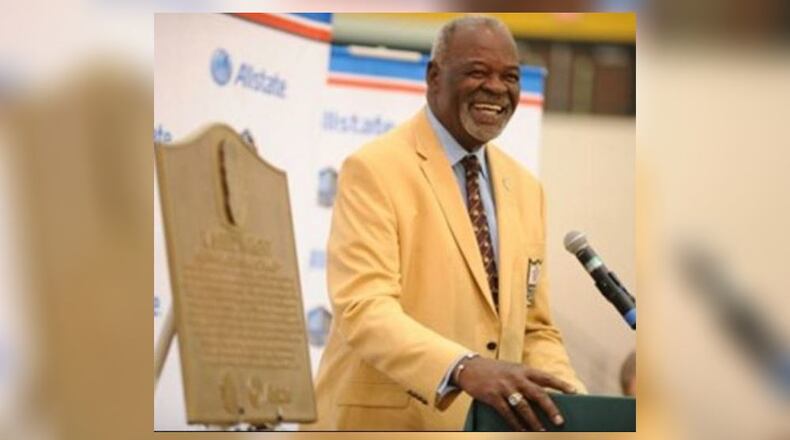 Rayfield Wright in a 2013 photo. (Credit: Pro Football Hall of Fame)