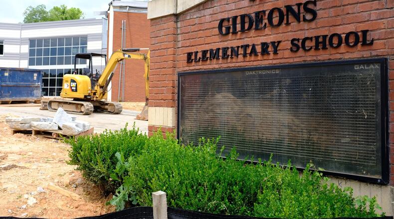 In 2017, Atlanta Public Schools turned over the operation of Gideons Elementary School to the Kindezi School, an operator of local charter schools. The school is undergoing a renovation, and construction work is scheduled to conclude by August 2019. The school is pictured here in a photo taken on June 20, 2019. VANESSA MCCRAY/VANESSA.MCCRAY@AJC.COM