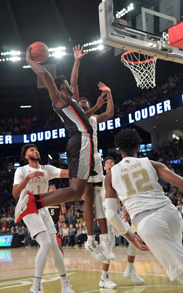 Photos: Rivals Georgia Tech, Georgia meet in hoops