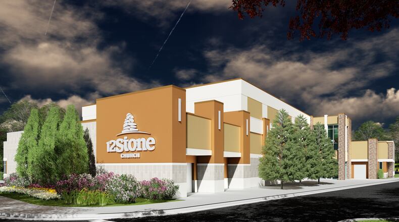 12Stone Church recently broke ground on its new worship center in Buford. HANDOUT