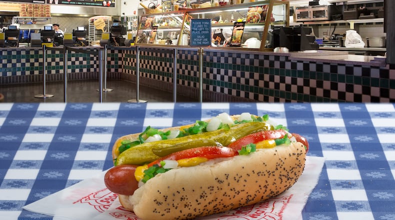 Portillo's, known for its Chicago-style street food including hot dogs and Italian beef sandwiches, is expanding to Georgia. / Courtesy of Portillo's