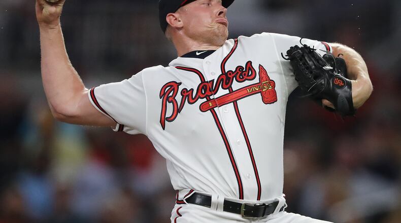 Mark Melancon closes out the New York Mets during the ninth inning of a game last month.