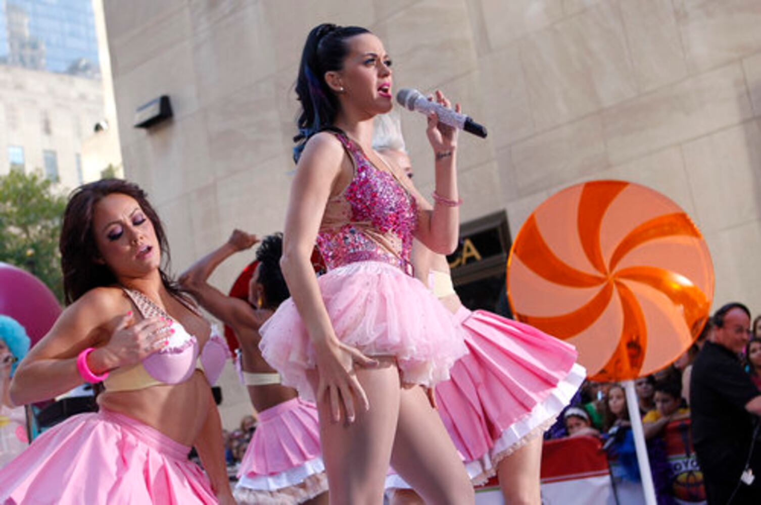 Katy Perry performs on NBC's "Today"