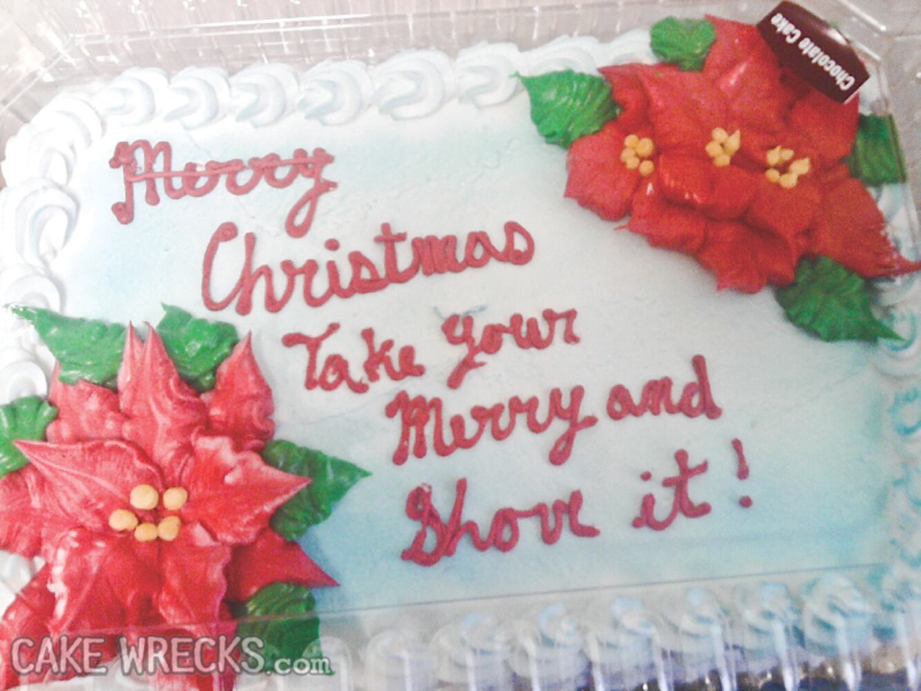 Cake Wrecks Horrible Holiday Cakes