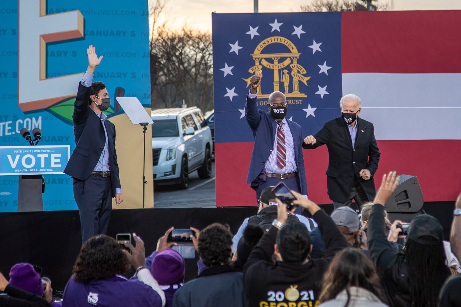 BIDEN VOTE RALLY
