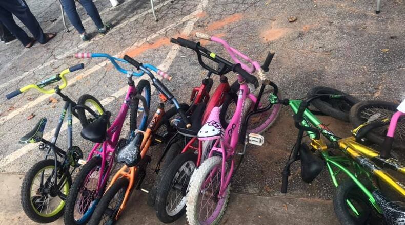 In addition to food, giveaways will include bicycles from 9 a.m. to noon Nov. 20 in Clarkston. (Courtesy of Clarkston Community Center)