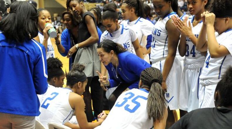 McEachern, shown here in the 2015 finals, is gunning for a fourth straight state championship. KENT D. JOHNSON / AJC