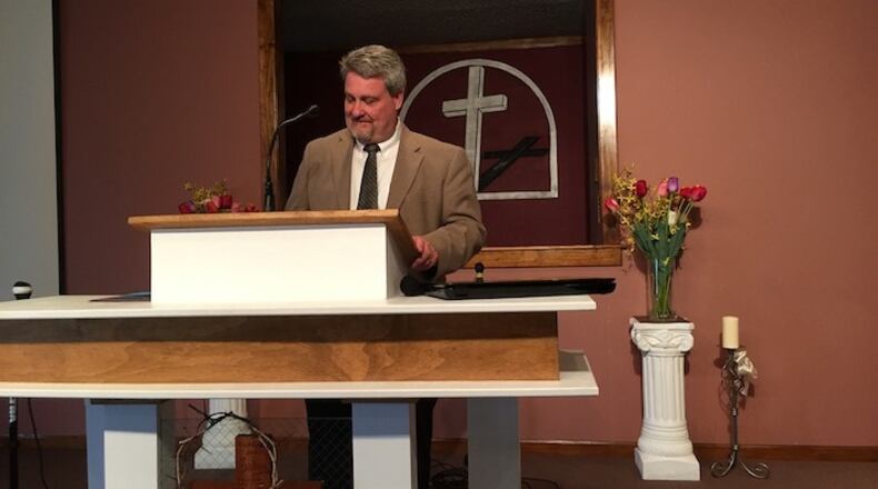 Evangelical Christians such as Gary Fuller, pastor of Gentle Shepherd Baptist Church in Lincoln, Nebraska, find themselves dismayed and adrift now that Donald Trump has wrested control of the Republican Party. MUST CREDIT: Photo by The Washington Post, Katie Zezima.