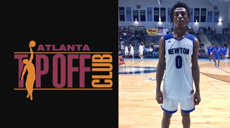 Newton junior point guard Ashton Hagans is the Atlanta Tipoff Club's Mr. Georgia Basketball. It's the second major all-classification player-of-the-year award for Hagans. Last week, he was named the Gatorade boys state player of the year.