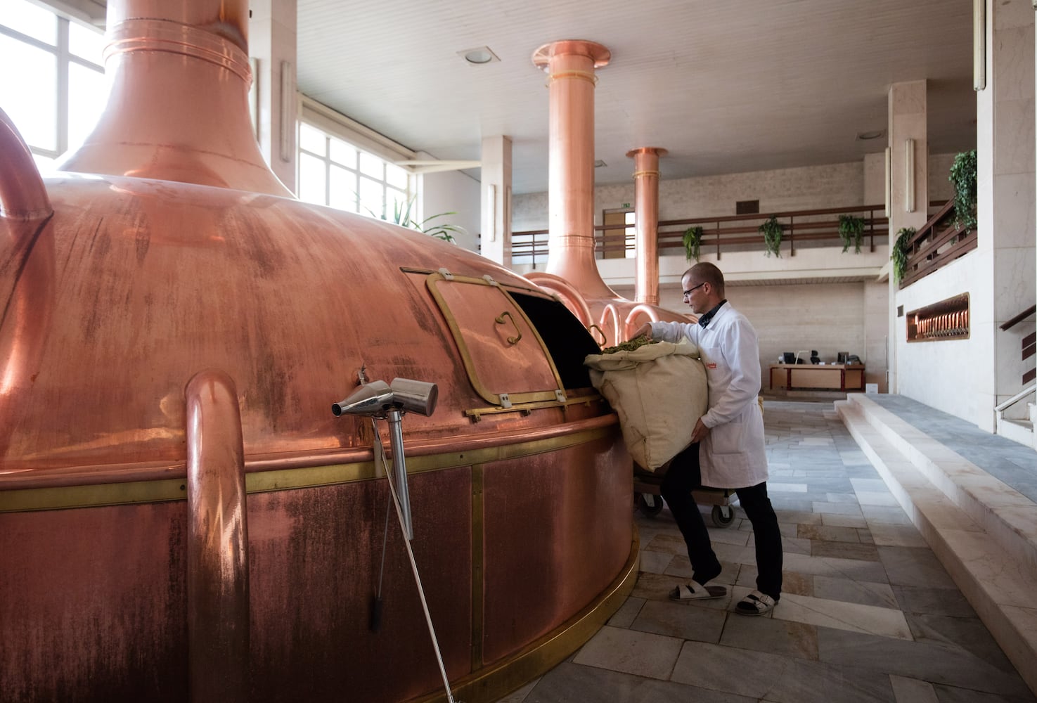Czech Budweiser Budvar Brewery
