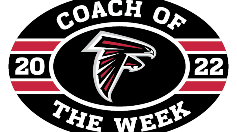 The Atlanta Falcons will recognize the on and off-the-field contributions of high school coaches in the state during the 2022 coach of the week series.