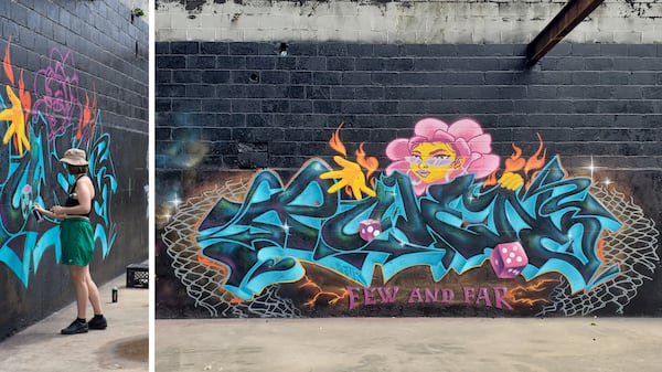 Work by POLEN of Baltimore, Maryland. (Courtesy of Arthur Rudick)