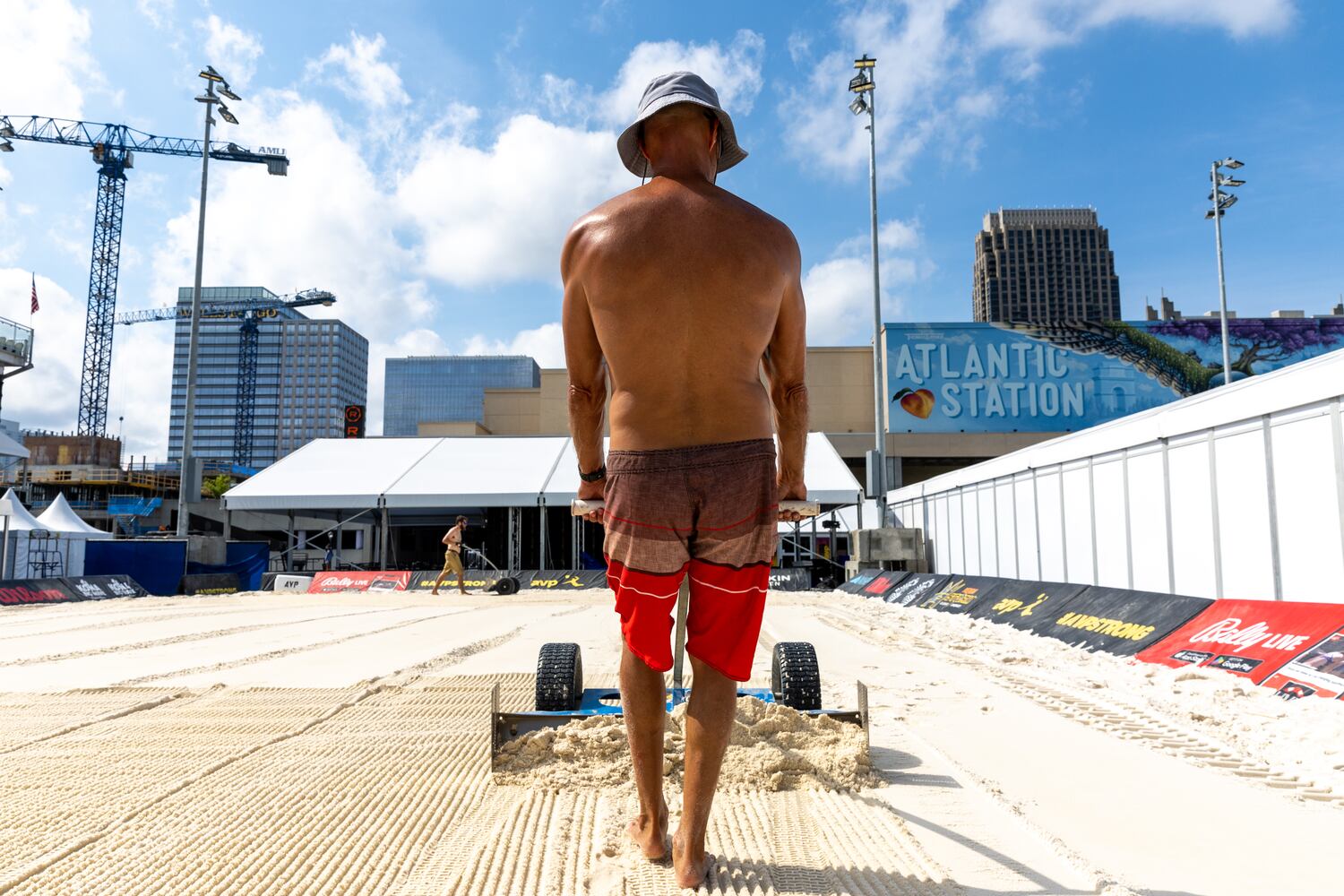 Beach volleyball photo