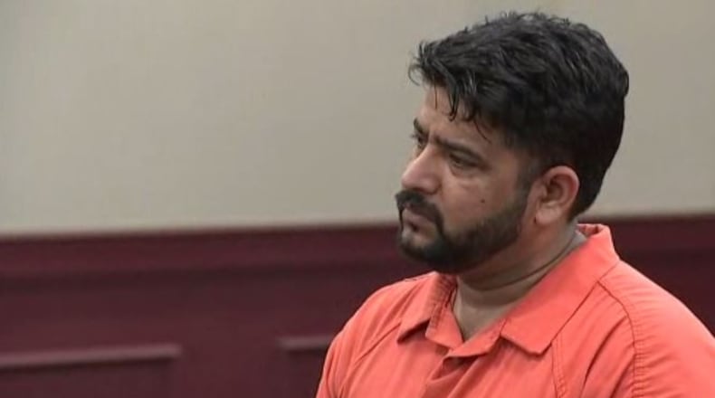 Little Villa’s Pizza owner Hamayun Rashid was in court Friday.