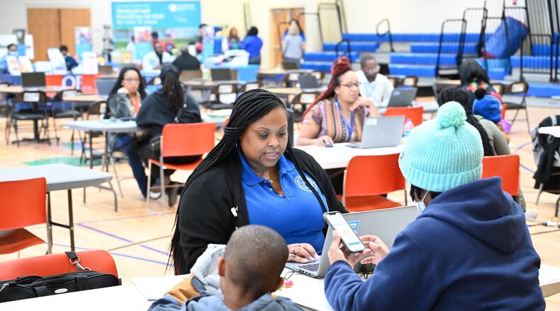 DeKalb County hosted its first Medicaid re-enrollment event in November to help register people who were dropped from coverage prove their eligibility.