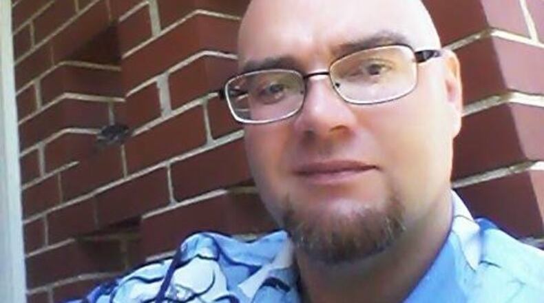 Justin Chapman, in an image downloaded from his Facebook page.