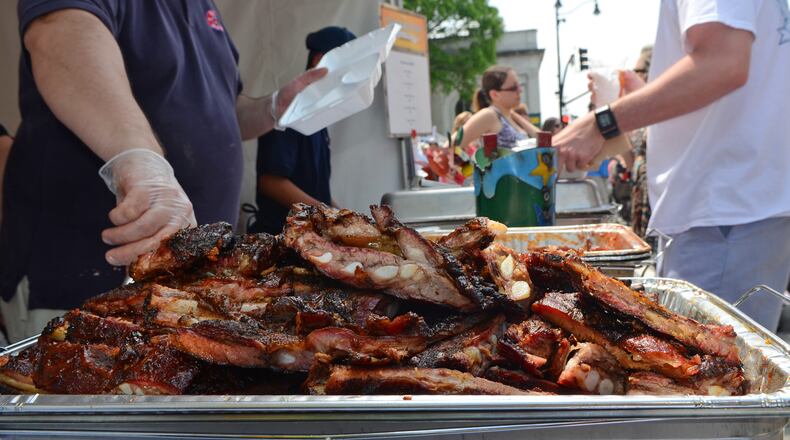 Here’s a look at what the Rib Ranch doled out during the 2014 Taste of Marietta.