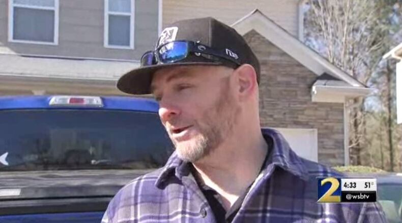 David Bressmer spotted two men breaking into his car Jan. 24 and confronted them outside his Canton home with his son’s baseball bat.