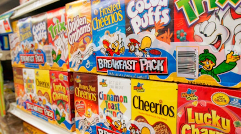 Sugary cereals are among breakfast items to avoid for health conscious folks, regardless of age.