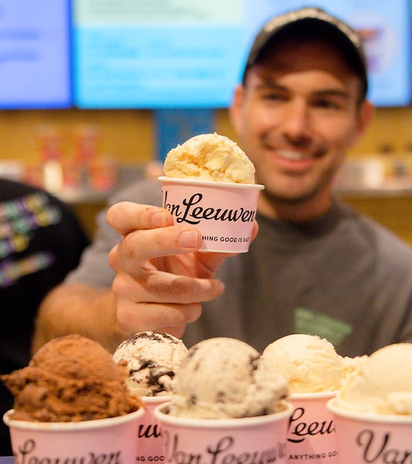 When Van Leeuwen opens in Ponce City Market later this summer, the ice cream shop will serve a special sundae made in collaboration with Atlanta's Bomb Biscuits Co. (Courtesy of Van Leeuwen)