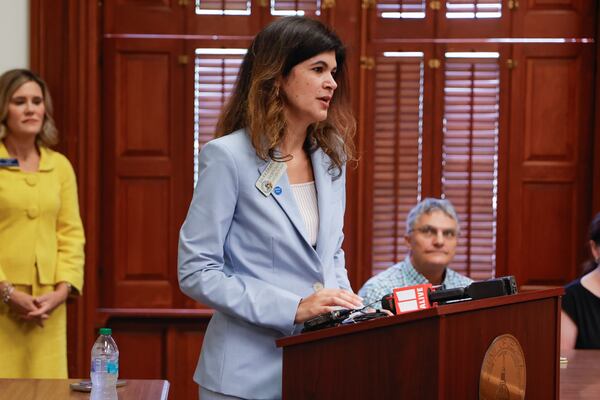 State Rep. Saira Draper, D-Atlanta, remains outspoken about voting rights. (Natrice Miller/AJC)