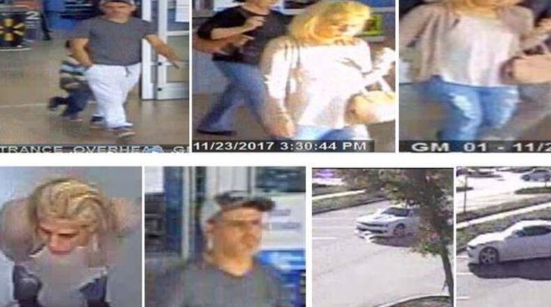 Police released video of the couple and the 77-year-old man in Georgia.