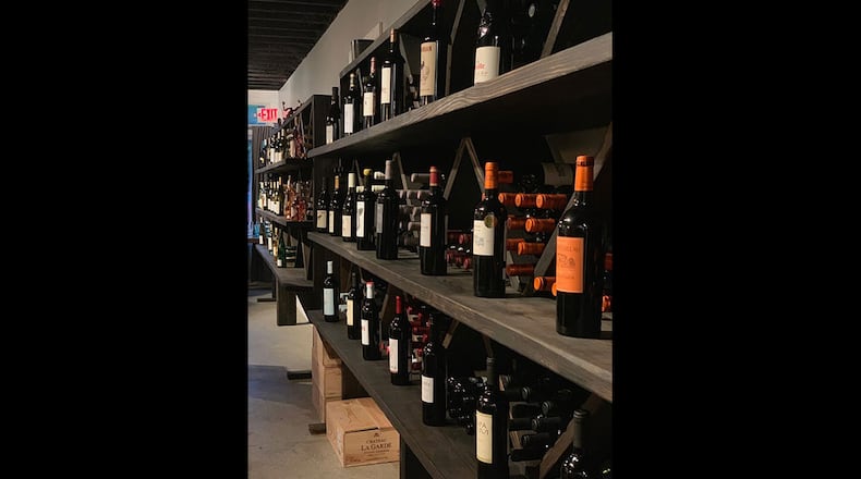 A selection of wine at Dom Biejos in Kirkwood.