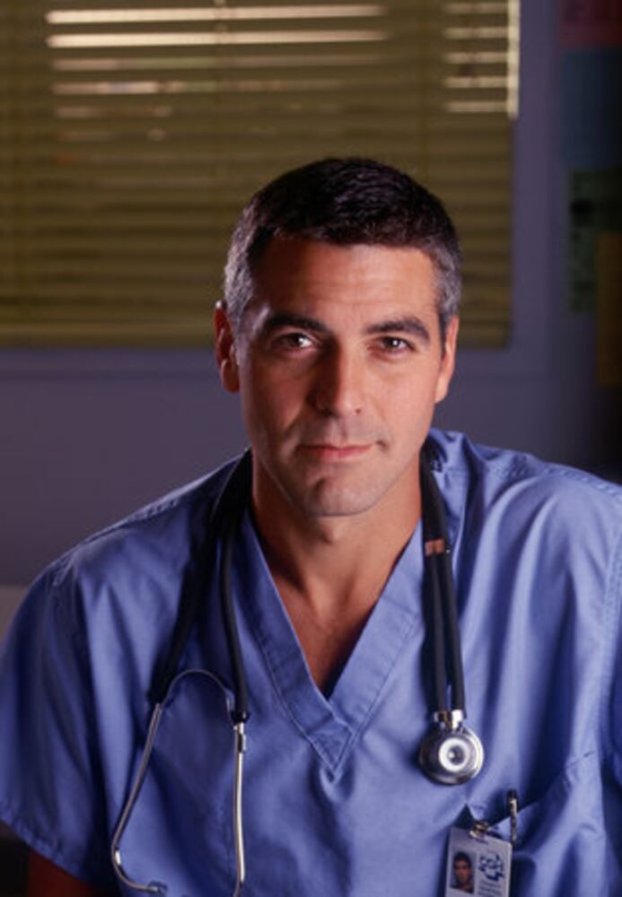 George Clooney through the years