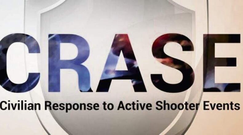 The Lawrenceville Police Department is available to local organizations interested in having an officer speak about how to respond to an active shooter event. (Courtesy City of Lawrenceville)