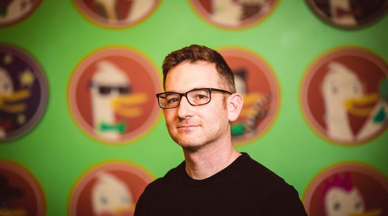 Gabriel Weinberg, founder of DuckDuckGo. The no-tracking search site was founded in 2009. (Dave Justo Productions)
