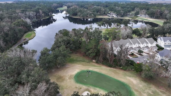 The King and Prince Golf Club is located within a housing community on St. Simons Island's north end. (Miguel Martinez/AJC)