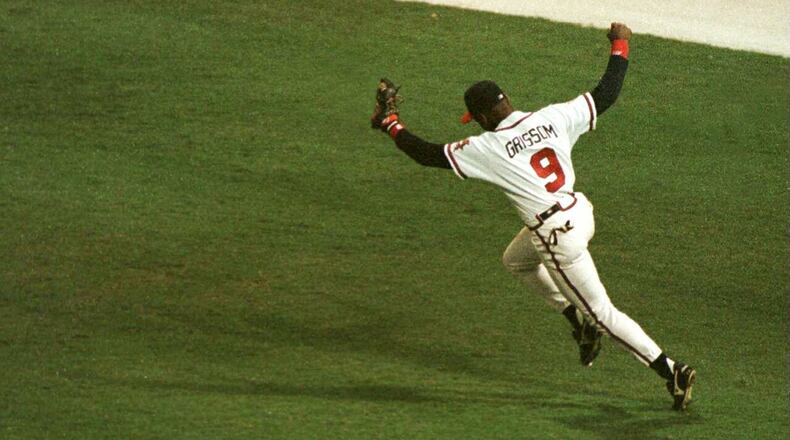 Atlanta native Marquis Grissom remembers catching the final out of the ‘95 World Series