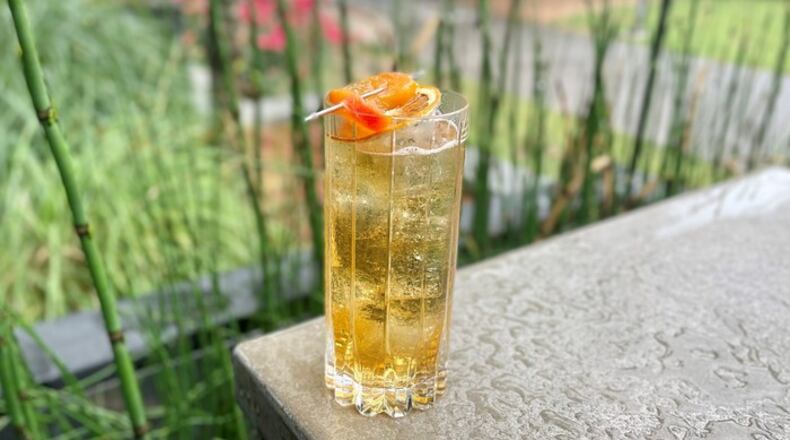 Cold Beer's Hot Girl Summer tastes like a peach and magnolia Arnold Palmer. Courtesy of Brendan Town