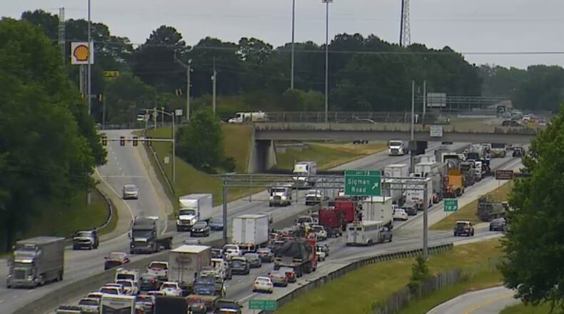 Rockdale County deputies are investigating a wreck that took place Monday.