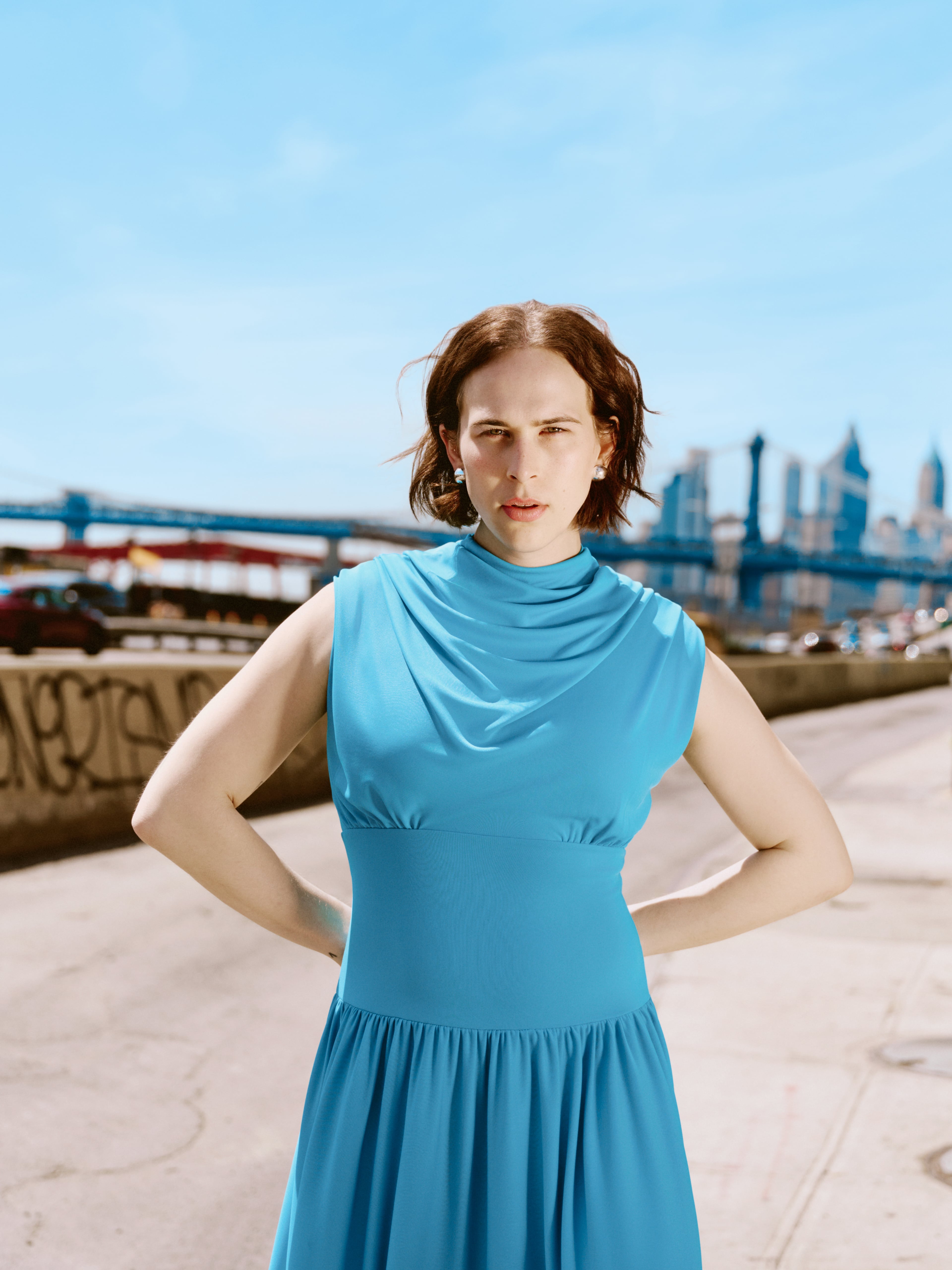 Tommy Dorfman grew up in Atlanta and left public school to attend The Paideia School, largely because she was being bullied in public school when she still identified as a boy. (Courtesy of Caroline Tompkins)