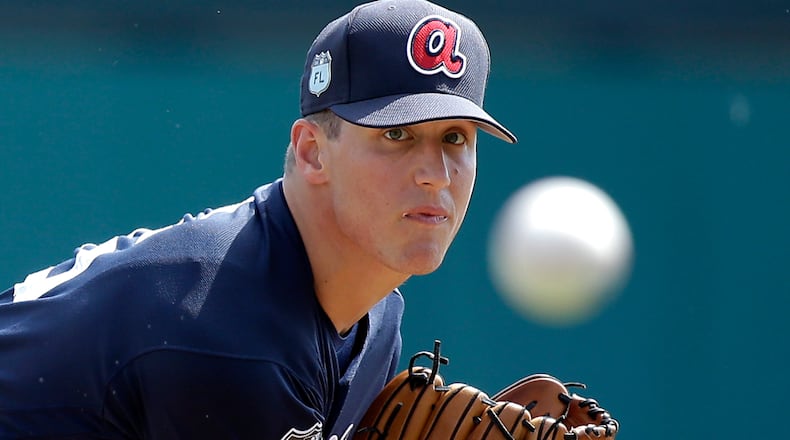 Lucas Sims struck out five and walked none Thursday.