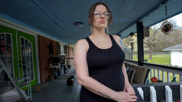 Calhoun resident Stormy Bost, who has elevated PFAS levels in her bloodstream and fluctuations in her health. 