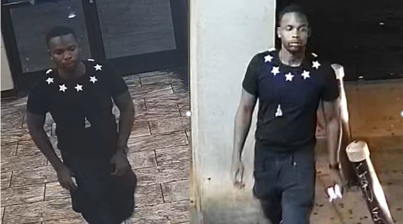 Police released surveillance photos of this man, who they said is a suspect in the shooting outside JJ Fish and Chicken.