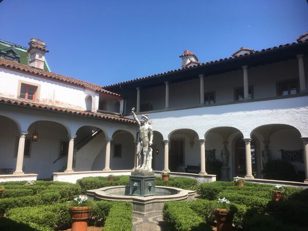 Built in 1923, Sopra Mare became the Villa Terrace Decorative Arts Museum in the late 1960s following the death of the home's owner Lloyd Smith, president of the AO Smith Company. Jennifer Brett/jbrett@ajc.com