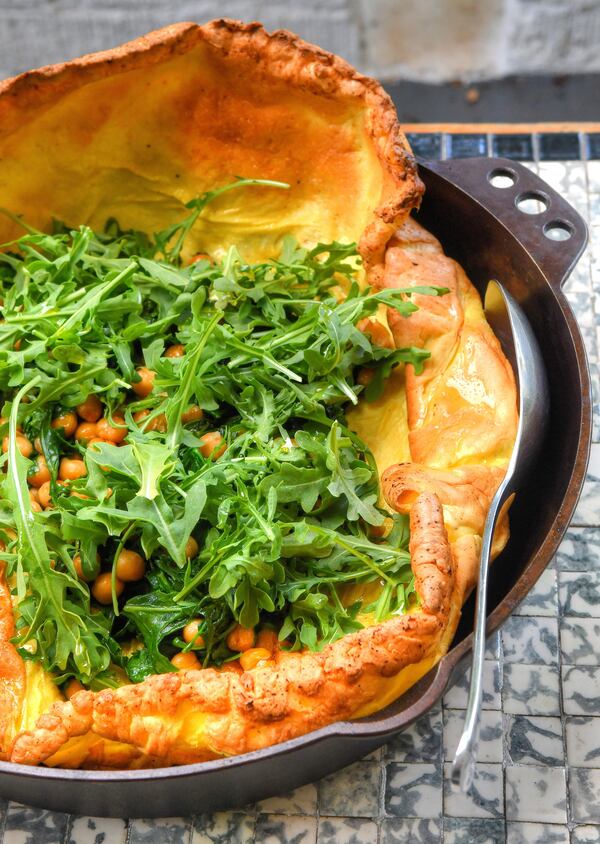Dinner Dutch Baby. 
(Chris Hunt for The Atlanta Journal-Constitution)