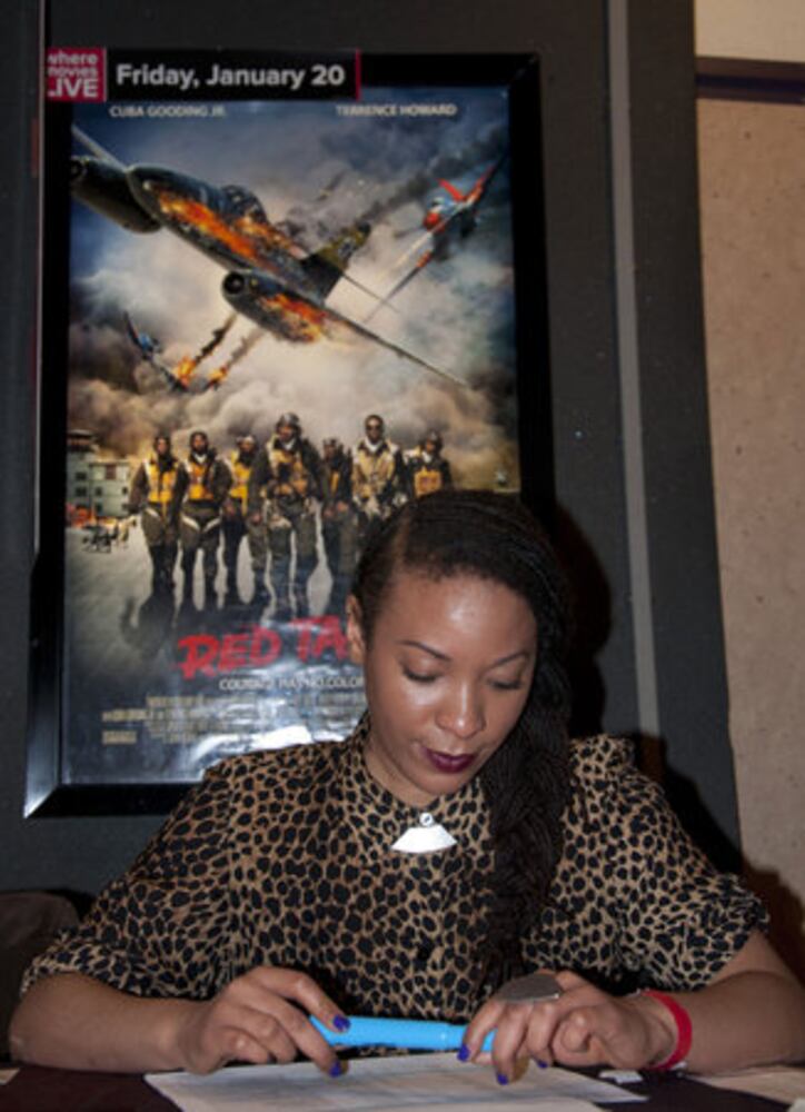 Red Tails' screens in Morrow