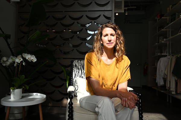 Sarah Koch is the founder and director of Development in Gardening, a nonprofit that works with marginalized communities in Senegal, Uganda and Kenya. (Hyosub Shin/AJC)