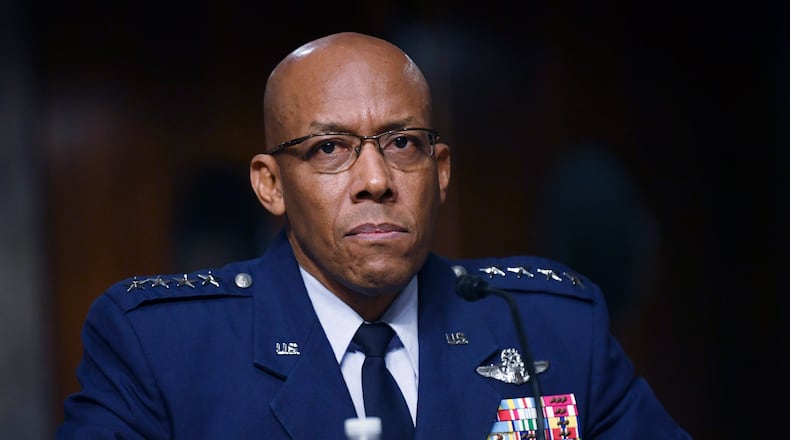 The Senate on Tuesday unanimously confirmed Gen. Charles Brown Jr. as chief of staff of the U.S. Air Force, making him the first black officer to lead one of the nation's military services.
