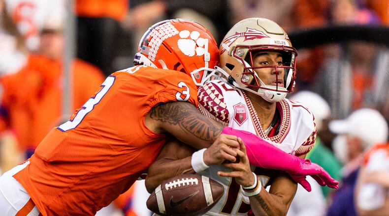 Clemson has now joined Florida State as programs looking to exit the Atlantic Coast Conference. (Jacob Kupferman/Getty Images/TNS)