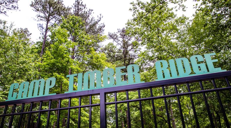 Girl Scouts’ Camp Timber Ridge in Mableton, GA on Tuesday, May 5, 2020, is one of three area Girl Scout sleep away camps that will remain closed this summer. The organization has canceled all 2020 summer camp programs through August 9. (Jenni Girtman / Atlanta Event Photography)