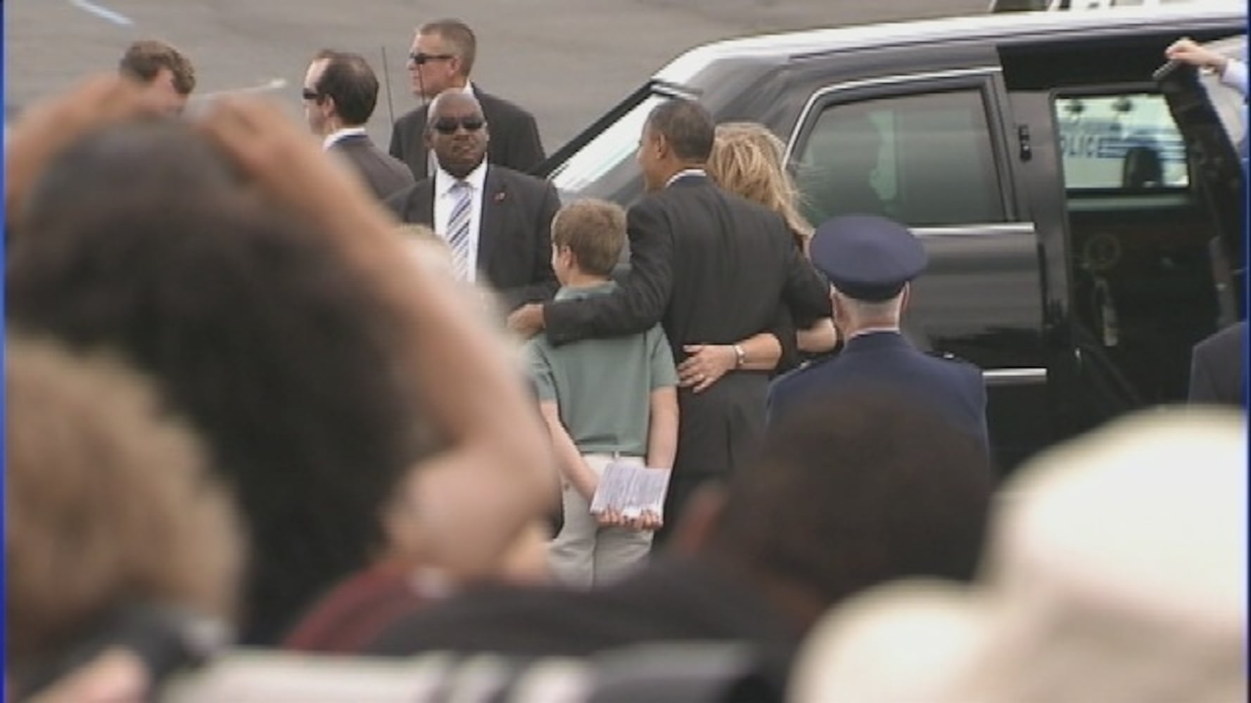 Obama arrives in Charlotte