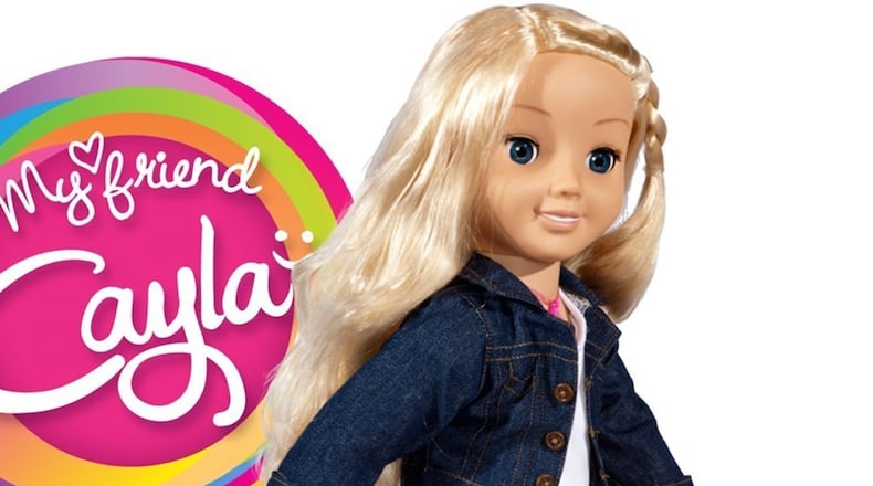 German officials have called the My Friend Cayla doll an illegal “espionage device” and have asked parents to disable it. (Genesis/PRNewsFoto)