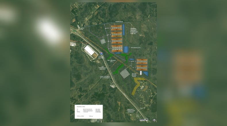 Datacore Innovations is pursuing a 4.2 million-square-foot data center campus in Monroe County.