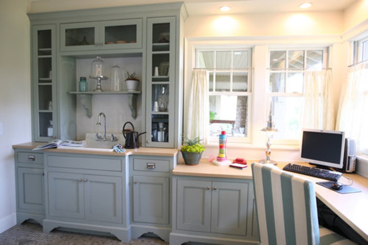 Laundry rooms go glam
