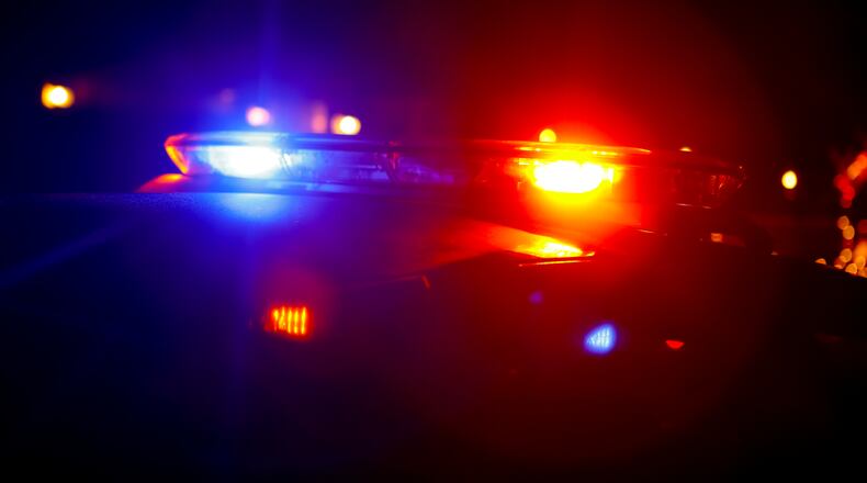 Police lights (stock photo).